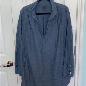 Chambray tunic